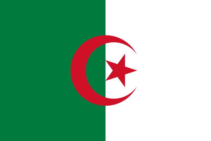 Algérie - offizielle flagge