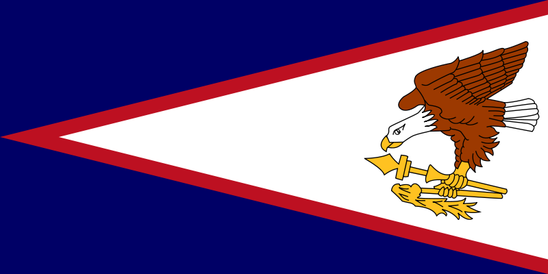Samoa Américaines - offizielle flagge