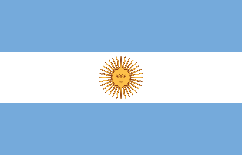 Argentine - offizielle flagge