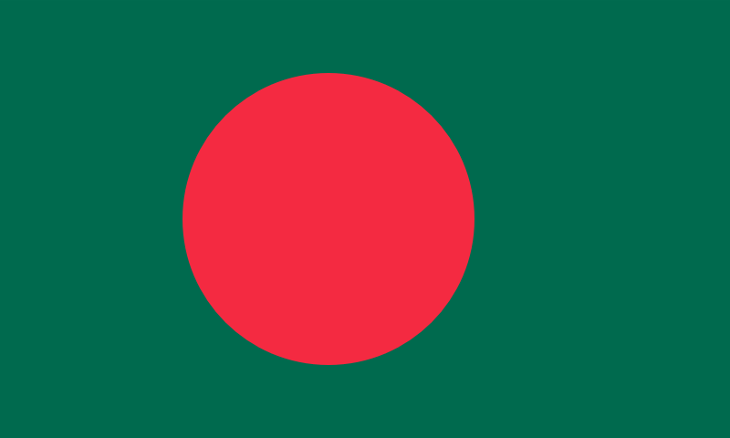 Bangladesh - offizielle flagge
