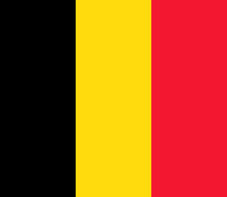 Belgique - offizielle flagge