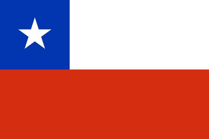Chili - offizielle flagge
