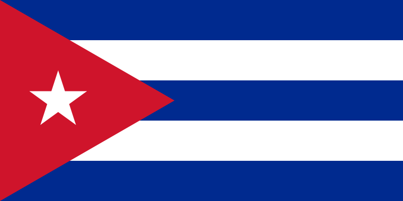 Cuba - offizielle flagge
