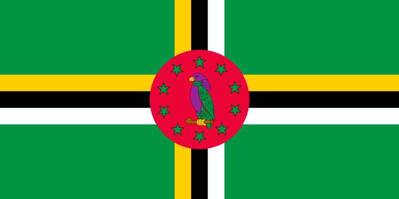 Dominique - offizielle flagge