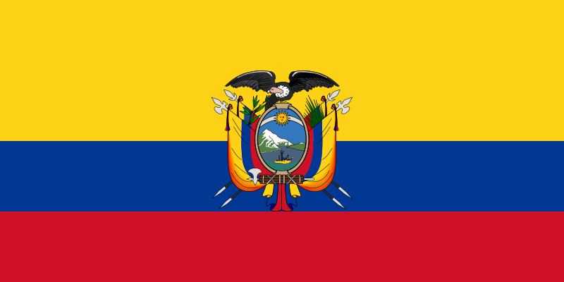 Équateur - offizielle flagge