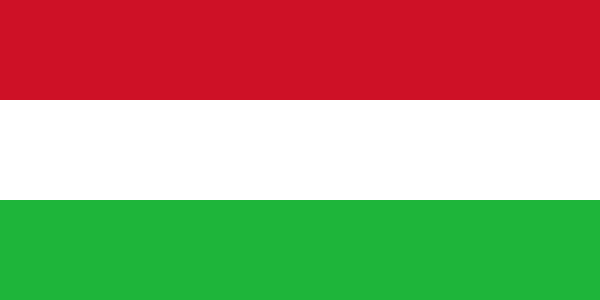 Hongrie - offizielle flagge