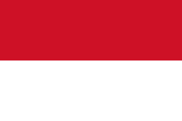 Indonésie - offizielle flagge