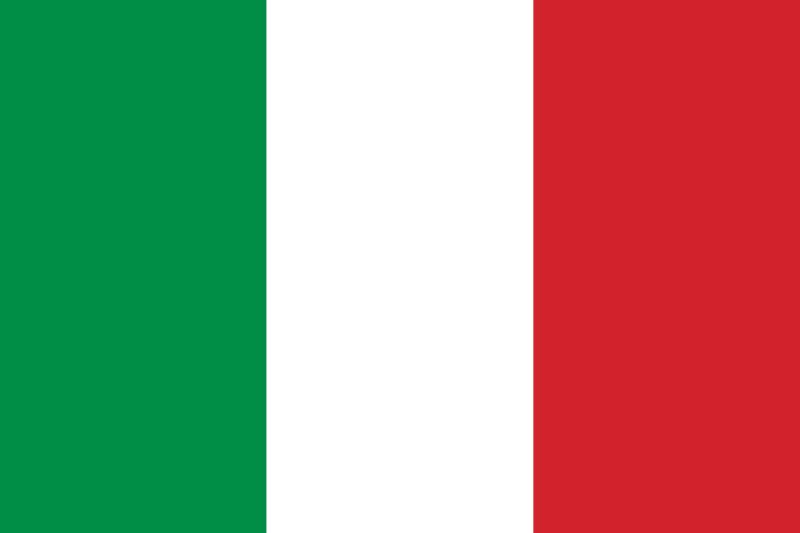 Italie - offizielle flagge