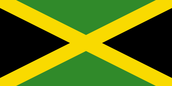 Jamaïque - offizielle flagge