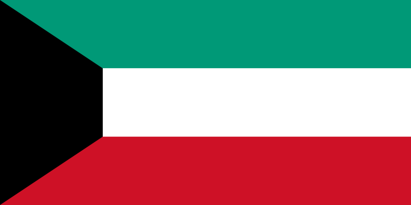 Koweït - offizielle flagge