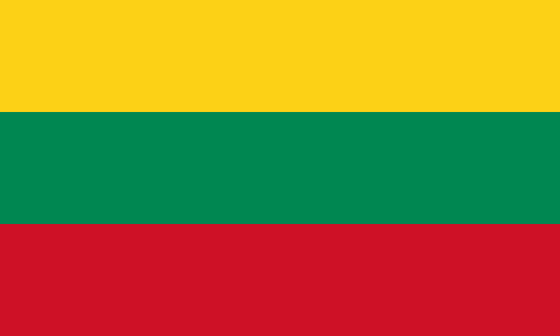 Lituanie - offizielle flagge