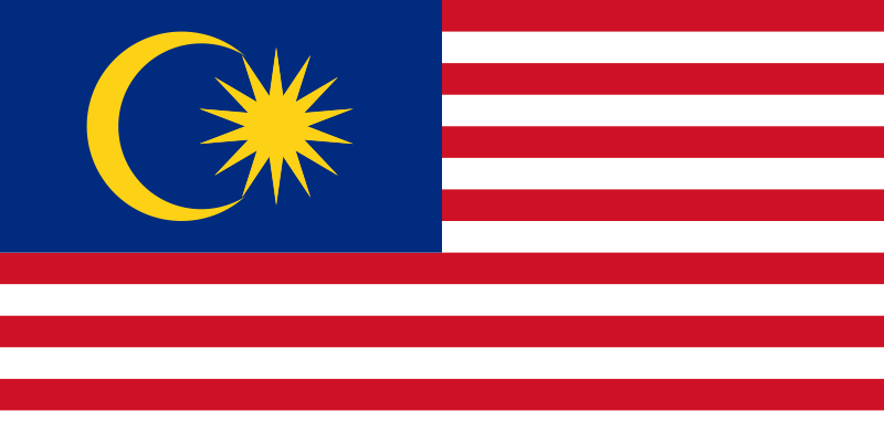 Malaisie - offizielle flagge