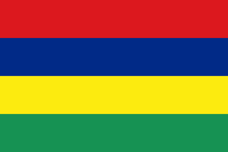 Île Maurice - offizielle flagge
