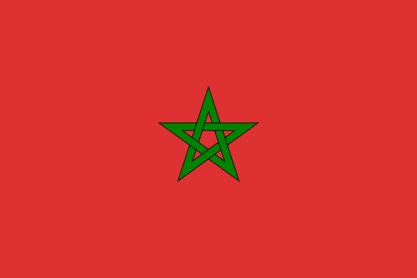 Maroc - offizielle flagge