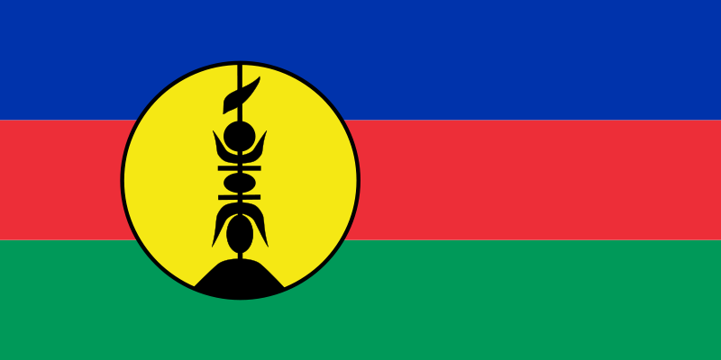 Nouvelle-Calédonie - offizielle flagge