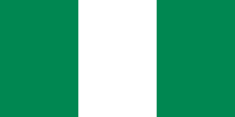 Nigéria - offizielle flagge