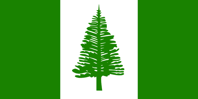 Norfolk, Île - offizielle flagge