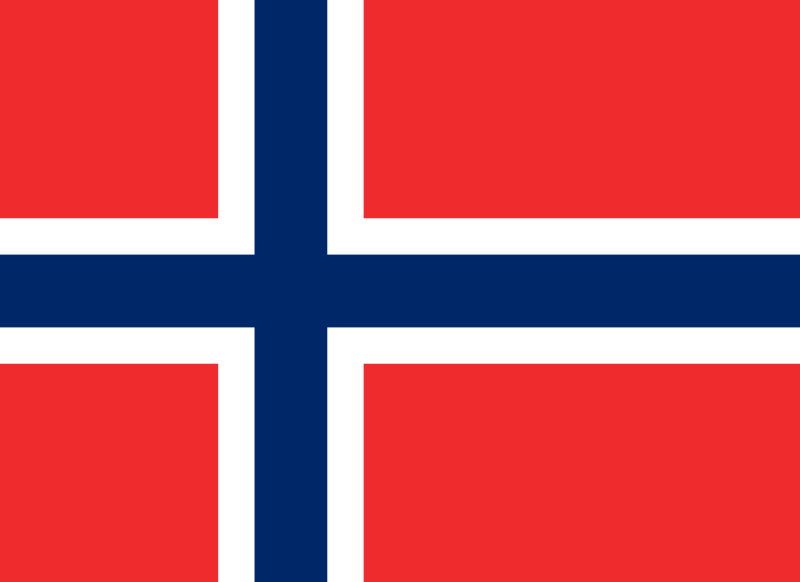 Norvège - offizielle flagge
