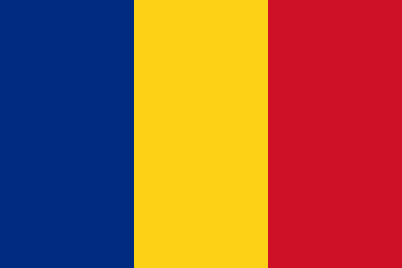 Roumanie - offizielle flagge