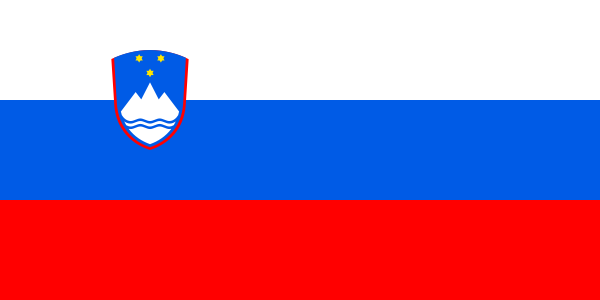 Slovénie - offizielle flagge