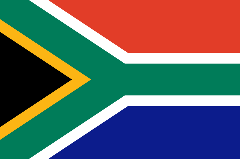 Afrique du Sud - offizielle flagge