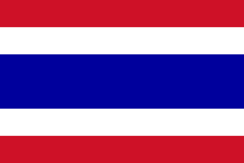 Thaïlande - offizielle flagge